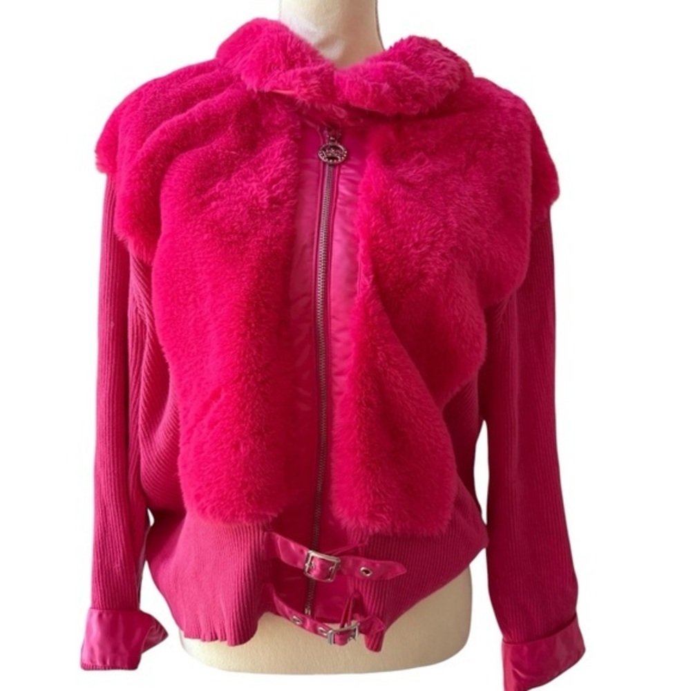 Hot Bright Pink Furry Jacket 💅✨